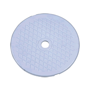 Couvercle d'écumoire rond - blanc HT